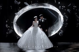 长春西格映画婚纱摄影，净月区客片实拍，全包式婚嫁服务含内外景跟拍
