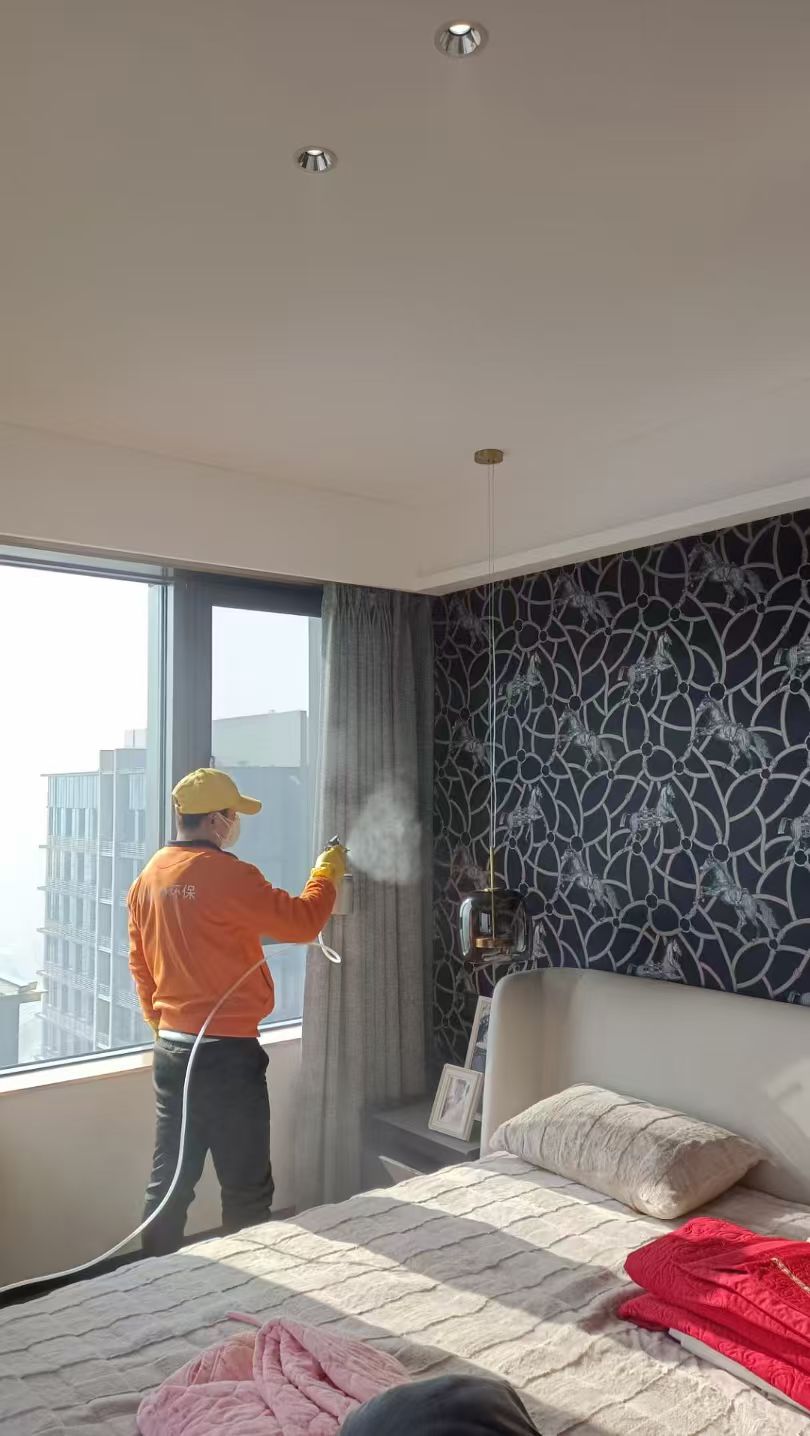 喜净环保除甲醛服务，针对家装新居，采用光触媒技术长效分解